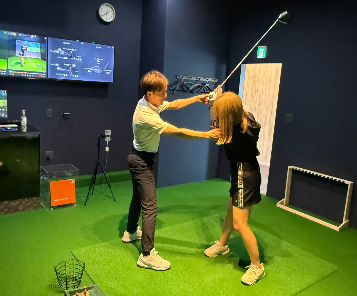 札幌　ゴルフ　個人レッスン