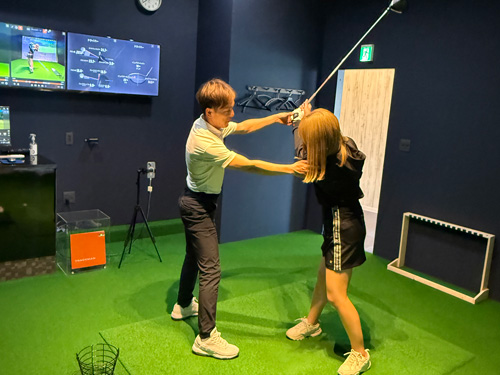 個室でのレッスン